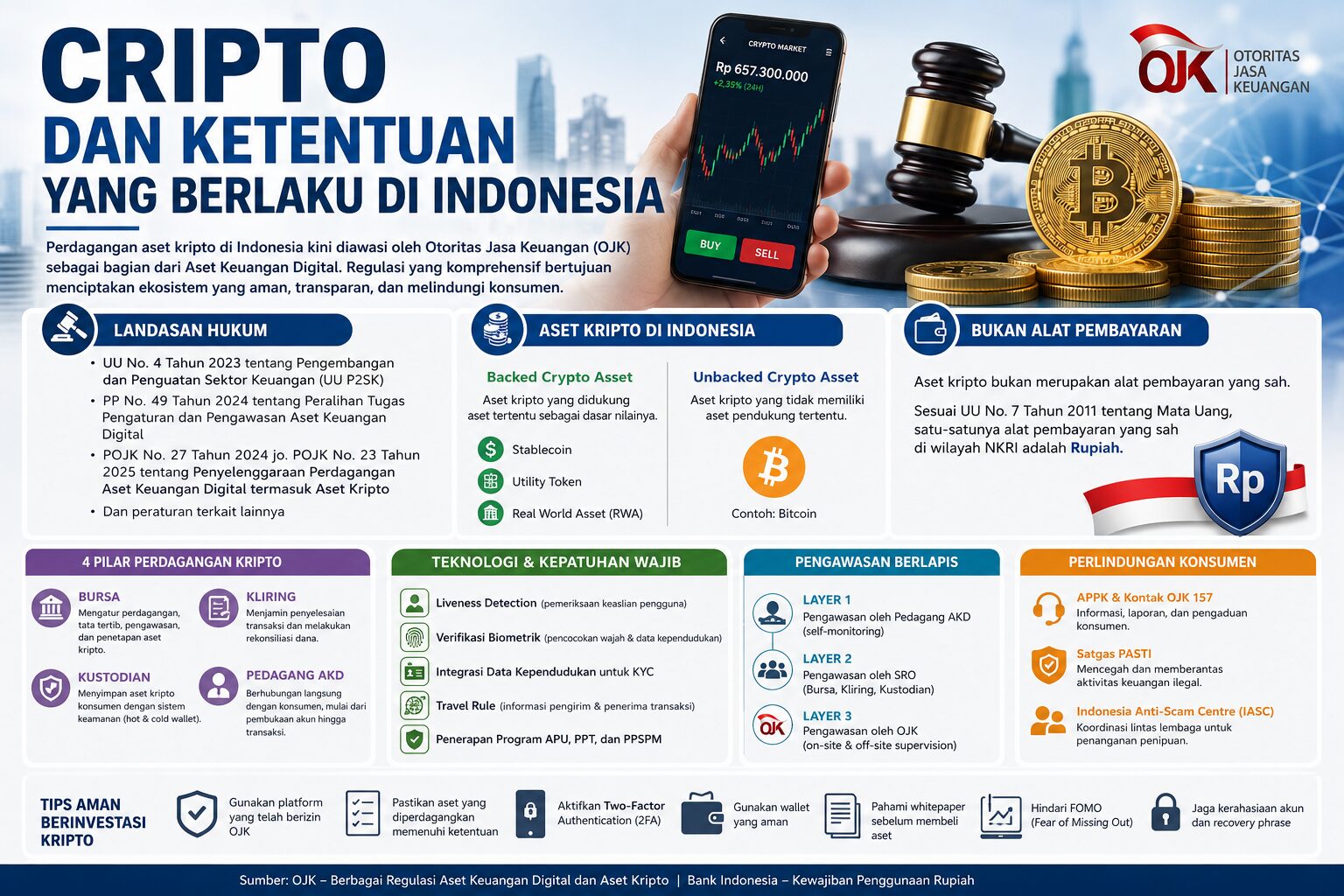 Kripto dan Ketentuan yang Berlaku di Indonesia