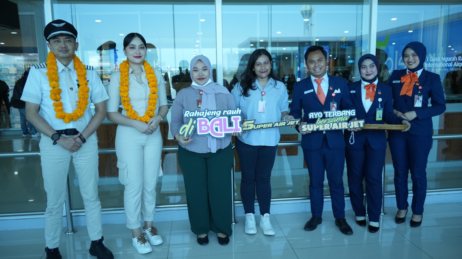 Konektivitas Bali–Bandung Makin Mudah, Super Air Jet Resmi Layani Penerbangan Perdana
