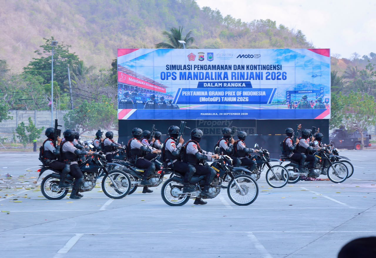 Jelang MotoGP Mandalika, 2.678 Personel Disiapkan Hadapi Ancaman hingga Unjuk Rasa