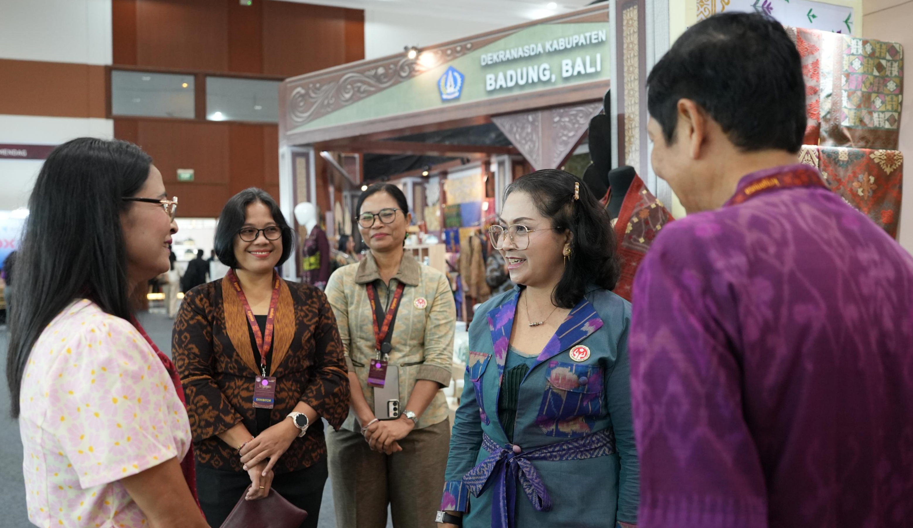 Dekranasda Badung Bawa Karya Lokal Naik Kelas di Kriyanusa 2026