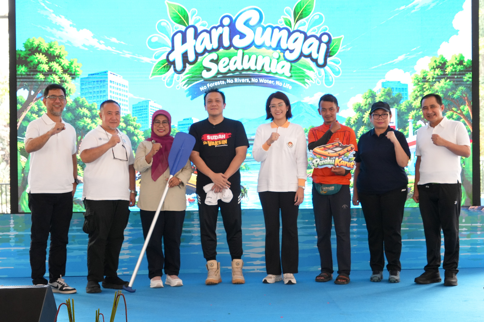 Wamen LH Dorong Ciliwung Dimanfaatkan untuk Kendalikan Erosi dan Bangkitkan Energi