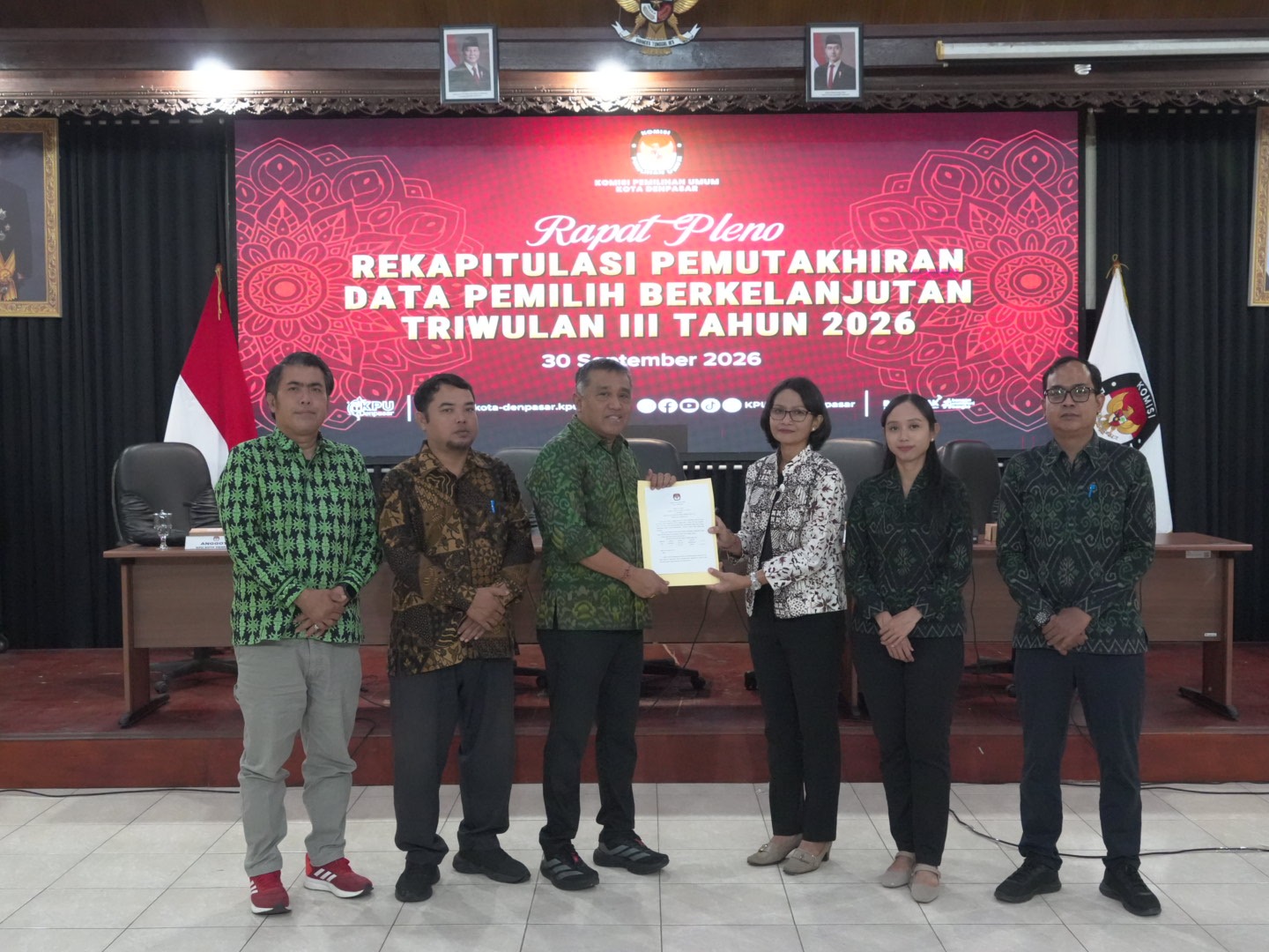 KPU Denpasar Catat 526.506 Pemilih, Data Berkelanjutan Diperbarui Jelang Pemilu