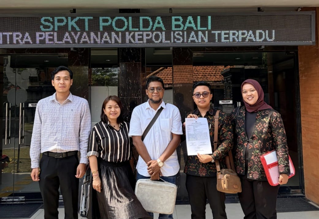 Andre Sulla Adukan Unggahan Global Bali Dewata ke Polda Bali, Minta Dugaan Pencemaran Nama Baik Diusut