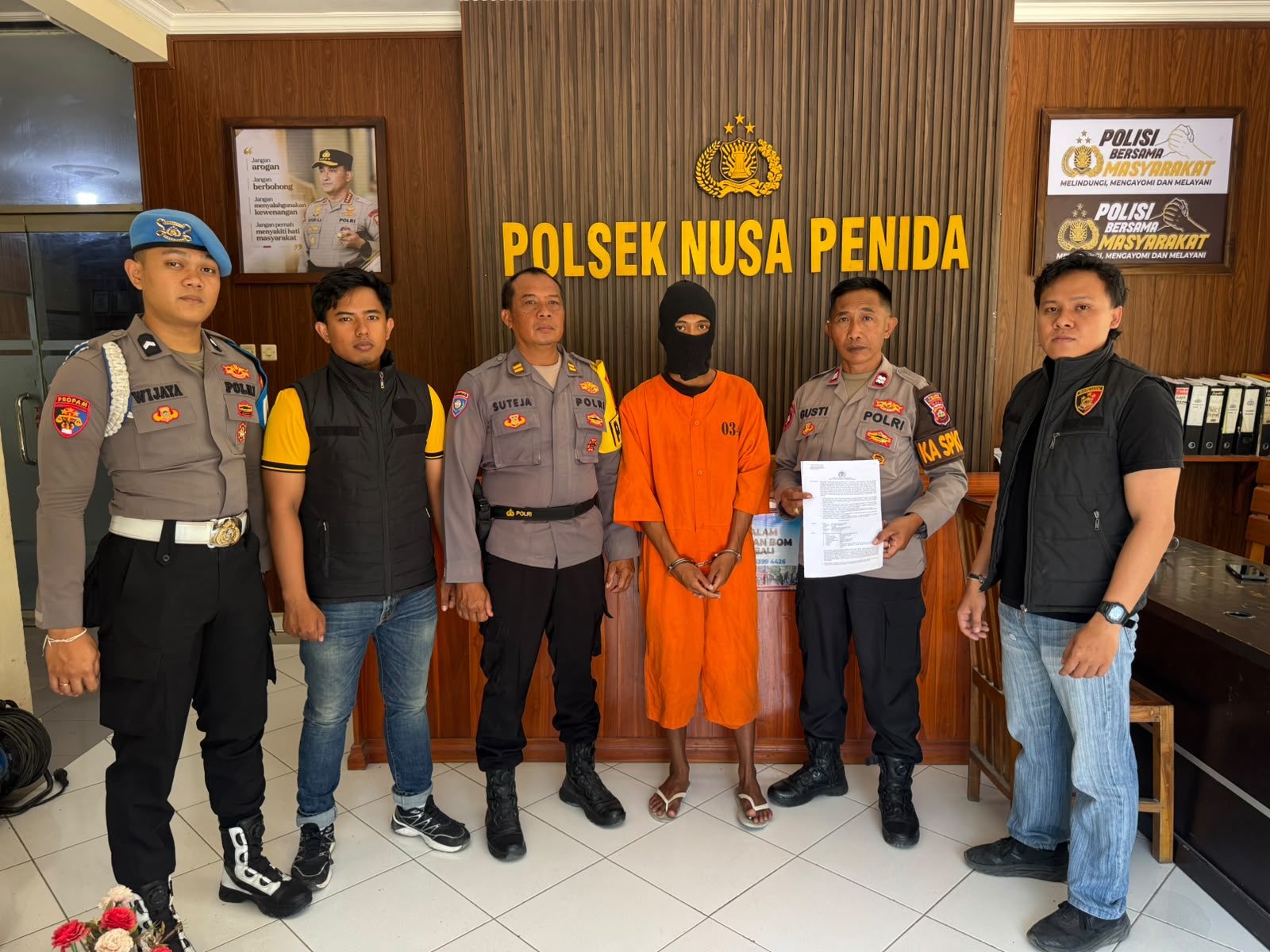 Dugaan Pencurian di Bungalow Jungutbatu Terungkap, Polisi Amankan Pria Asal NTB