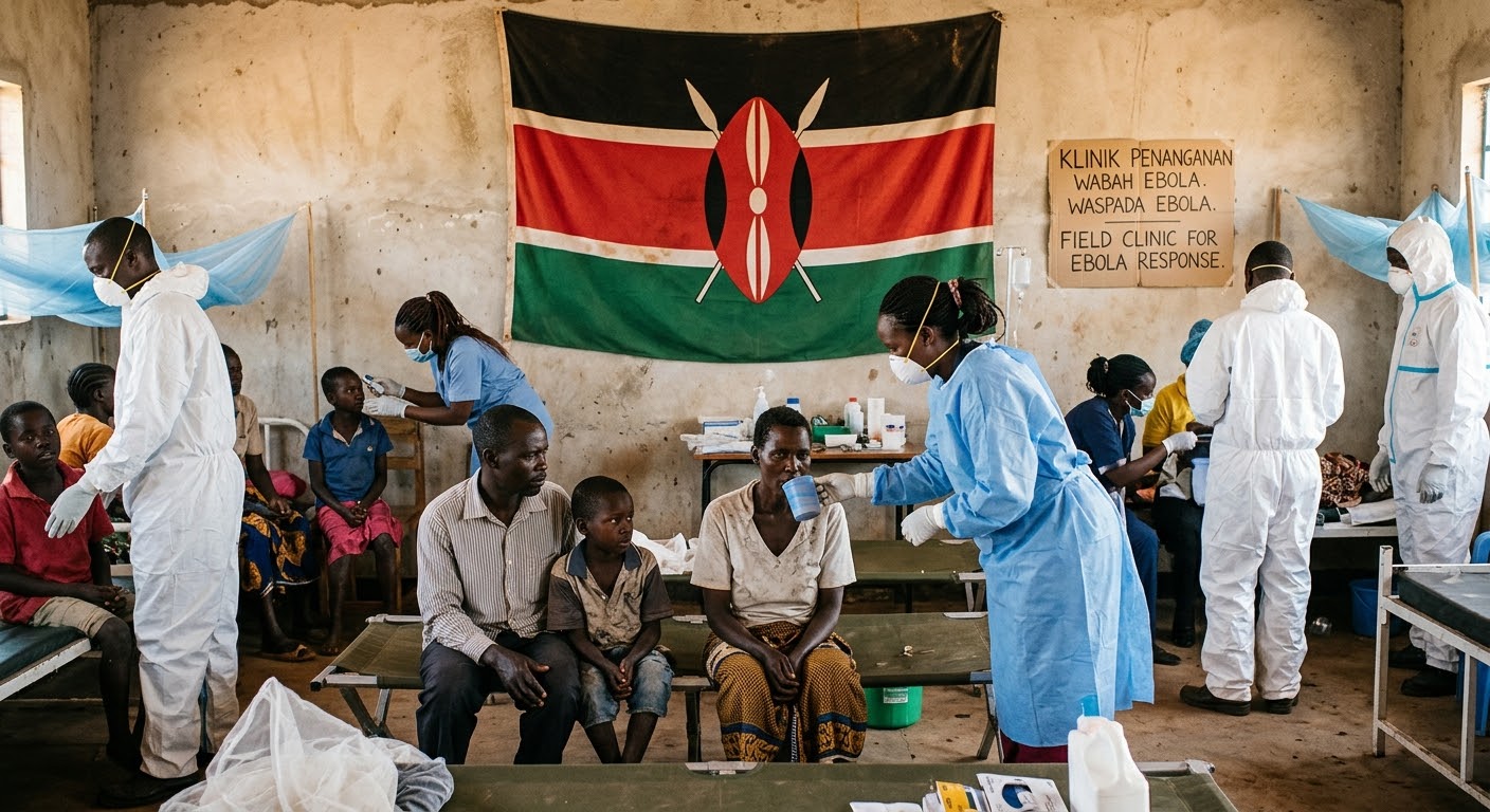 Kasus Pertama Ebola Dilaporkan di Kenya