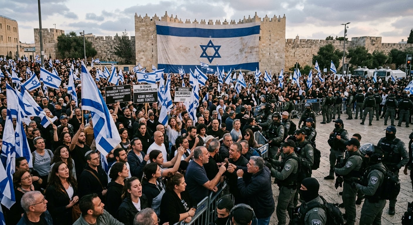 Israel Peringati Tiga Tahun Serangan 7 Oktober di Tengah Ketegangan Politik