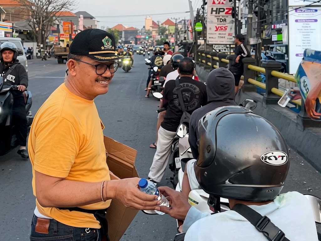 Demer Bagikan Aqua ke Pangentre BBM, Minta Pertamina Kerja Maksimum