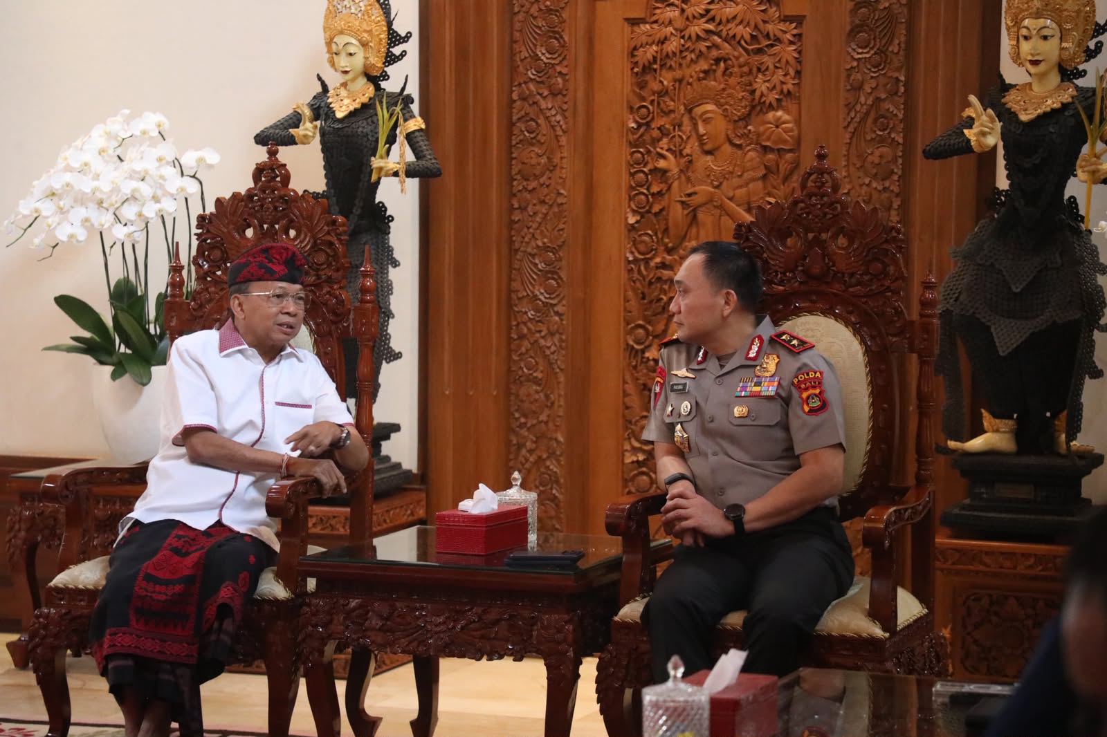 Kapolda Bali Temui Gubernur Koster, Perkuat Sinergi Pengamanan dan Pariwisata
