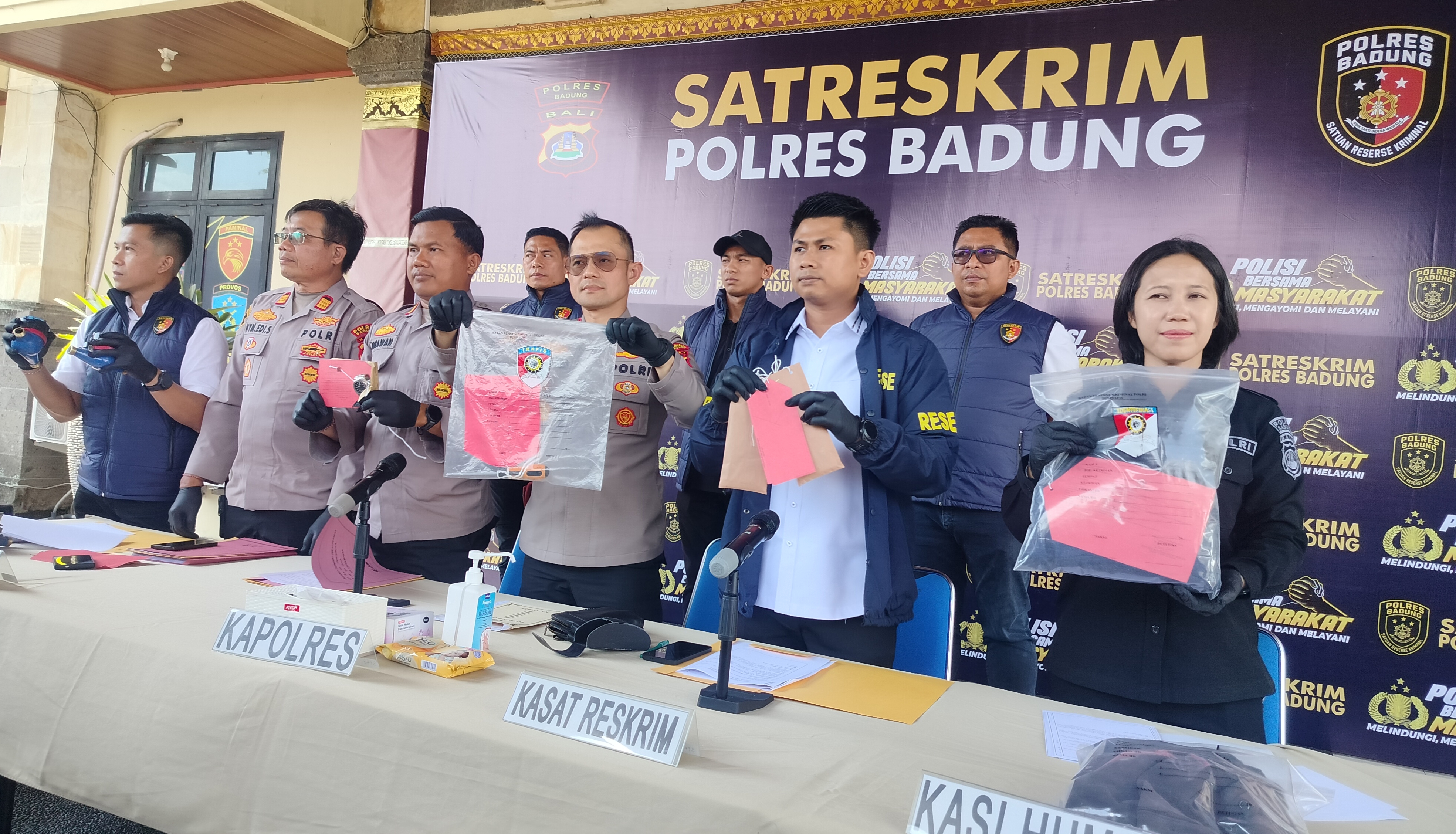 Gegara Emosi Kalah Judi On Line, Dua Laki-laki Ini Nekat Lakukan Pembakaran Areal Persawahan di Badung