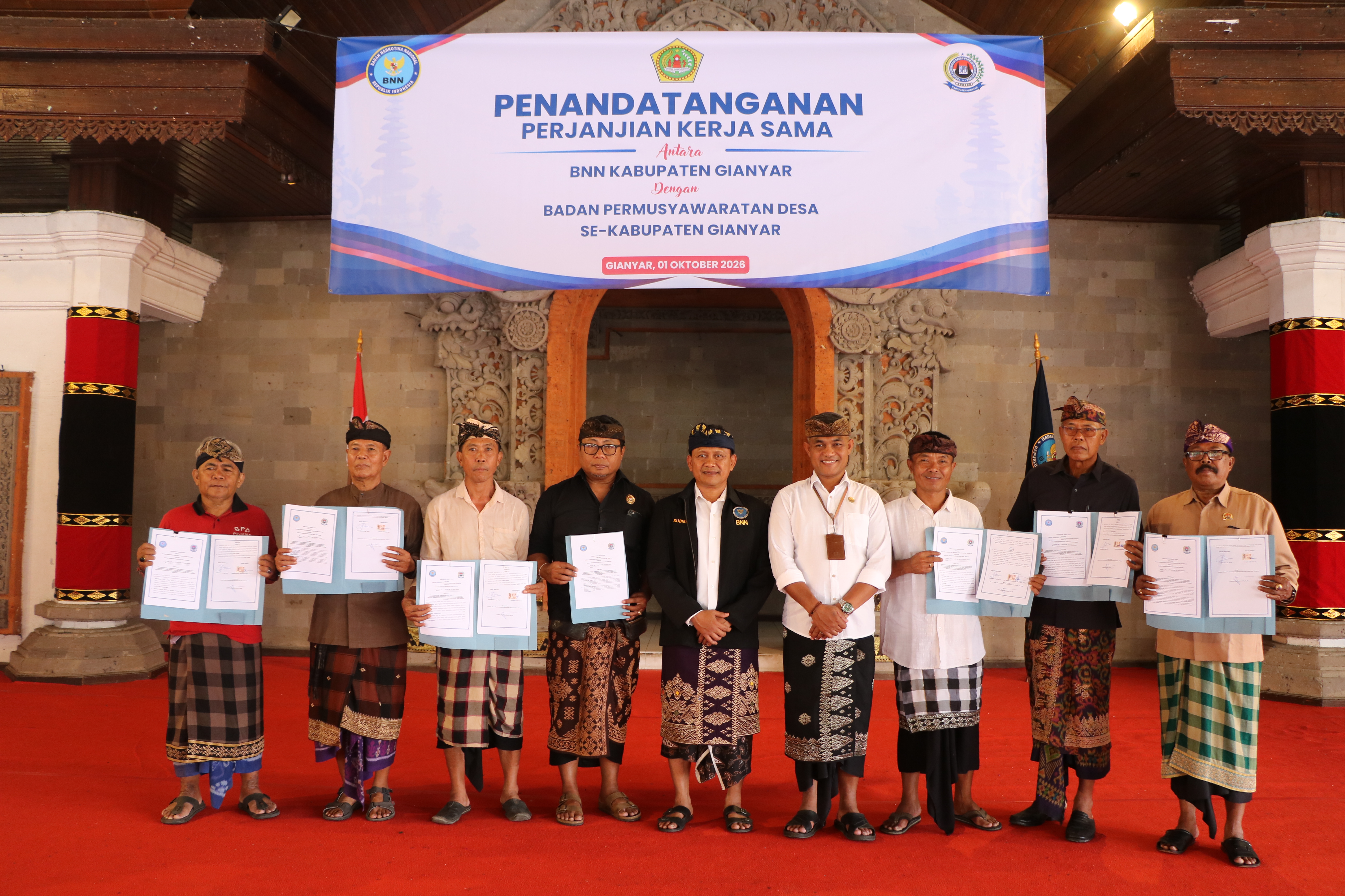 Berantas Narkoba, BNN Gianyar Gandeng 64 Badan Permusyawaratan Desa