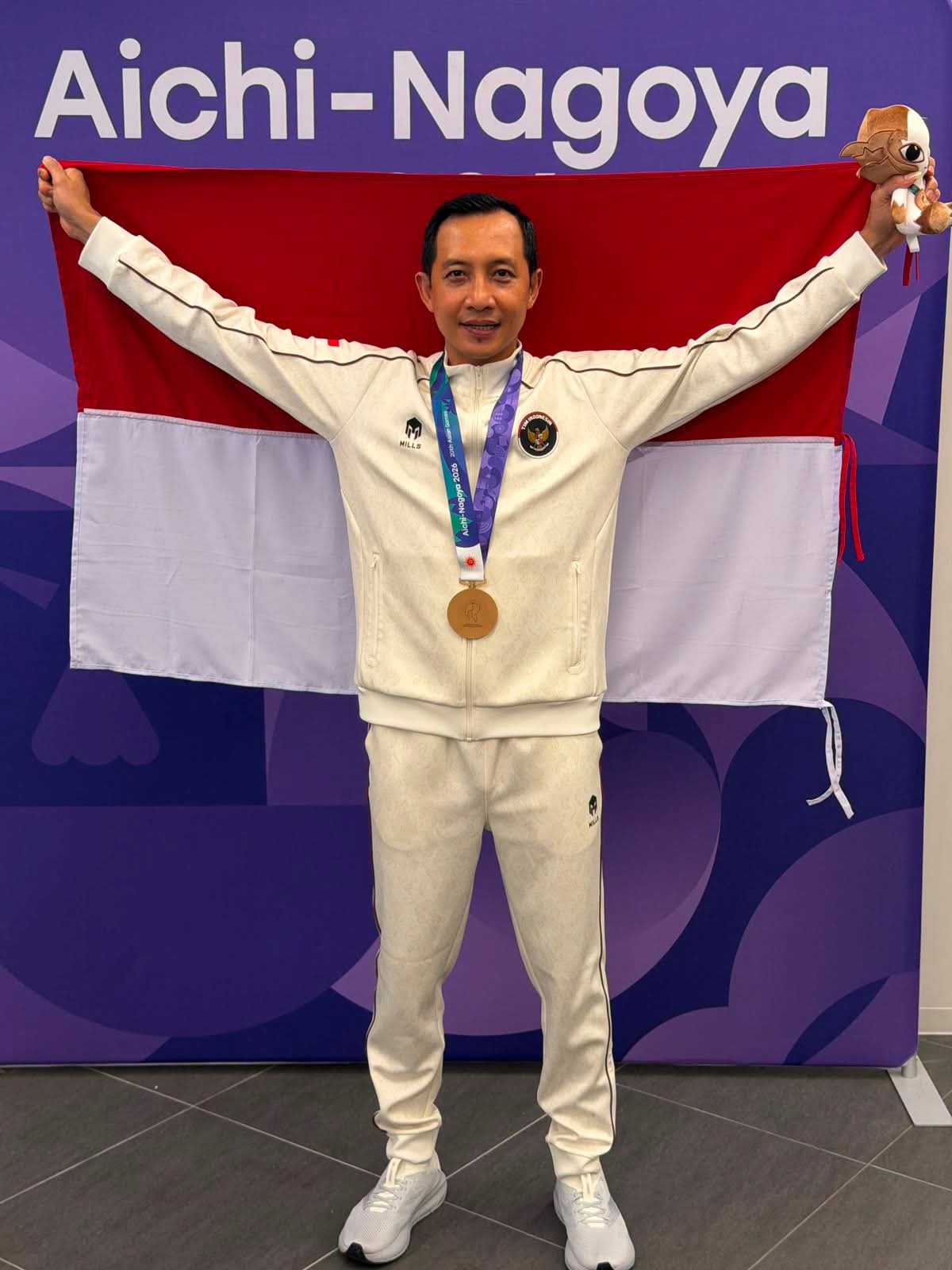 KEREN! Dewa Yadi, Prajurit Kodam IX/Udayana Ini Raih Perunggu Asian Games Aichi-Nagoya 2026
