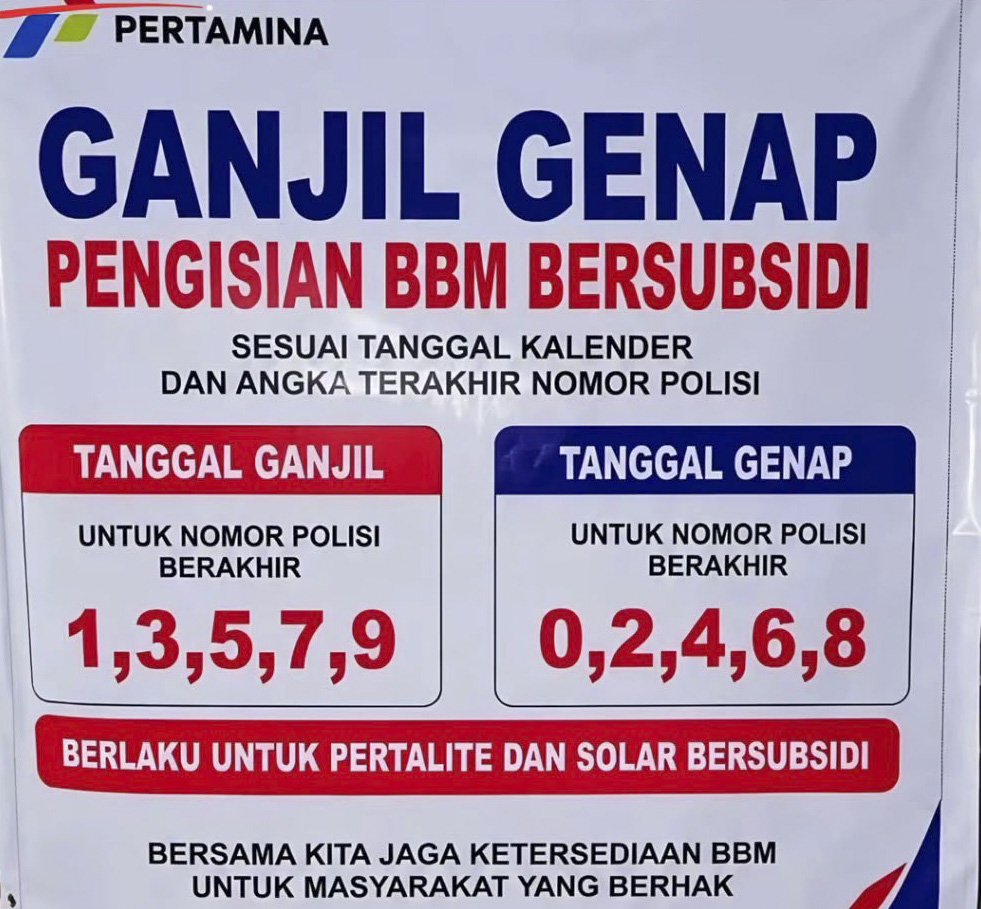Bali Terapkan Ganjil Genap BBM 17–19 Oktober, Pertalite Dibatasi 20 Liter per Mobil