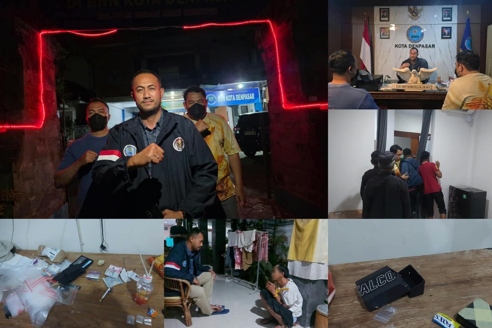 BNN Denpasar Bongkar Dugaan Jaringan Sabu-Ekstasi, Residivis Diburu: 8,5 Gram Sabu dan 5 Butir Ekstasi Disita